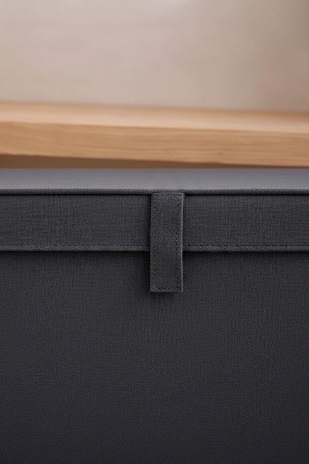 2 Multi-Purpose Under-Bed Mega Size Anthracite Storage Boxes - 5