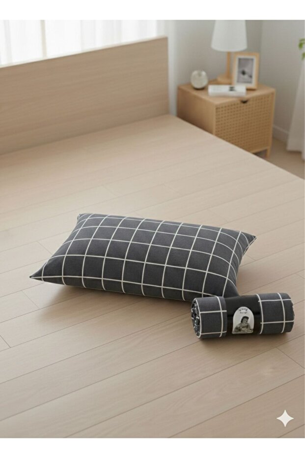 Square Patterned Elastic Sheet Set - Single/Double/King Size - 3