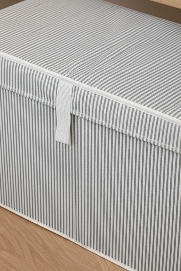 قطعتان من صندوق التخزين الرمادي متعدد الأغراض بحجم كبير جدًا - 7