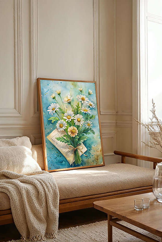 One Piece Wooden Framed Painting Tk3088