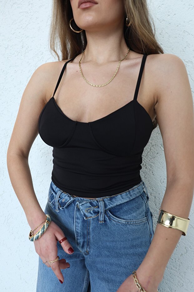 Gloplu Askılı Dalgıç Crop - 5