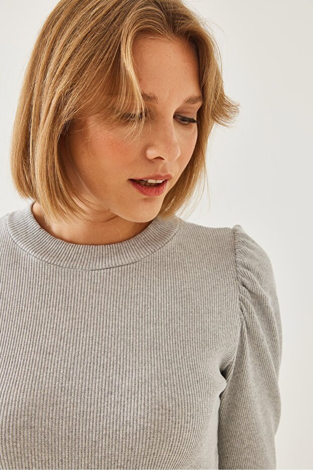 LUCCI Drape Detailed Basic Top - 2