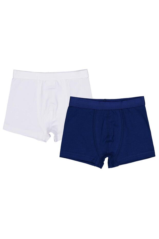 Civil Boy's Laci-White Boys' 2-Piece Boxer | Lycra Single Jersey | School Nursery and Daily Use
