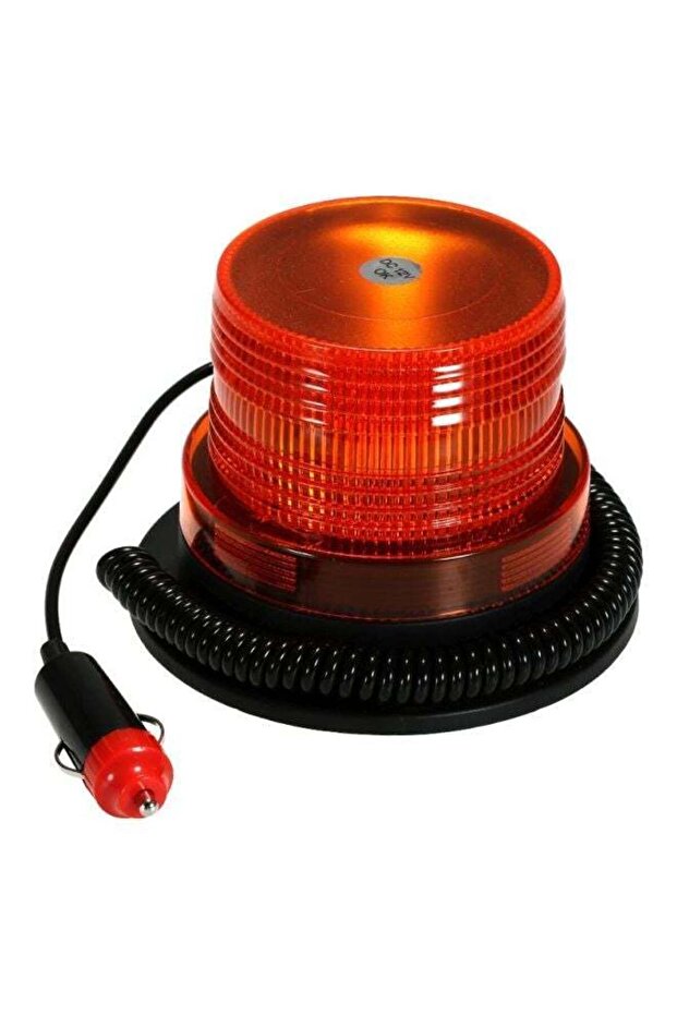 MUNTAQI Emergency Warning Flash Beacon Light With Magnetic Base