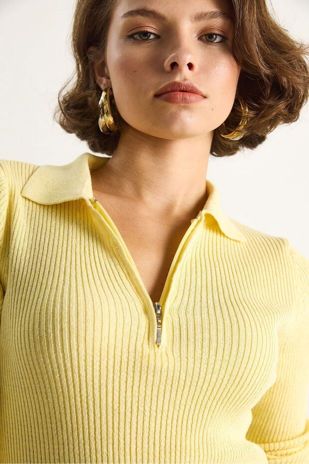 LUCCI pulovero e zip-esko kolcosa - 5