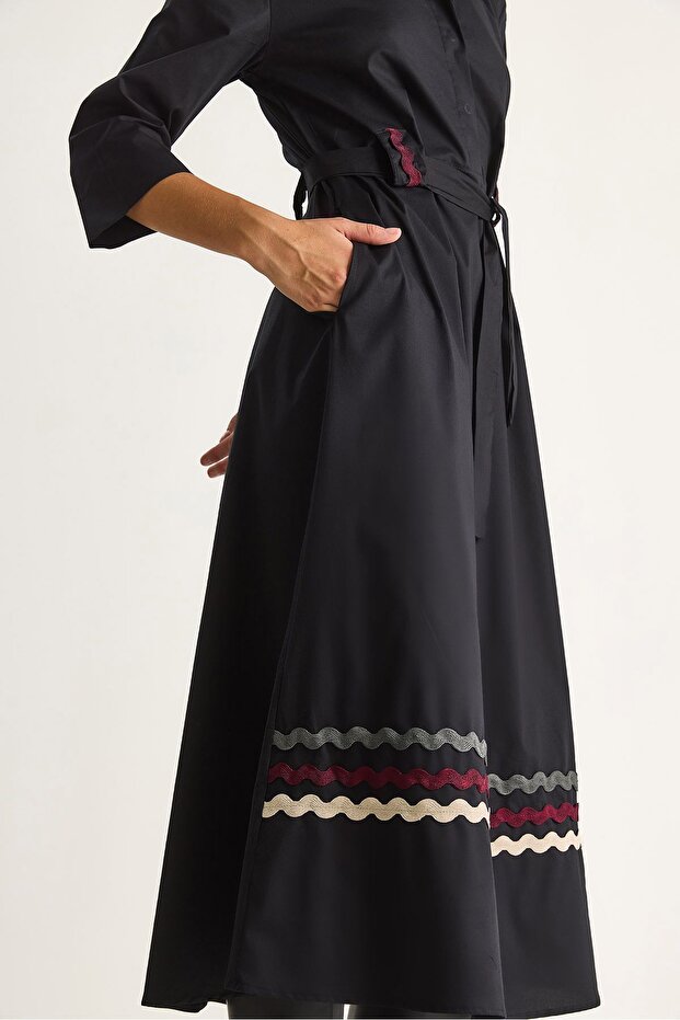 Rochie midi LUCCI Brodirime - 6