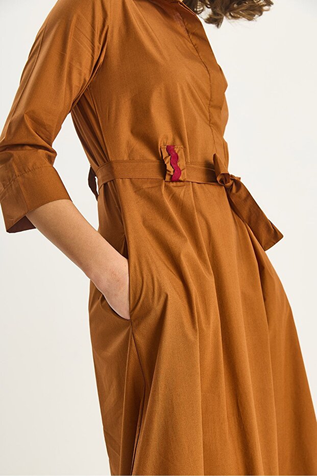 Rochie midi LUCCI Brodirime - 5