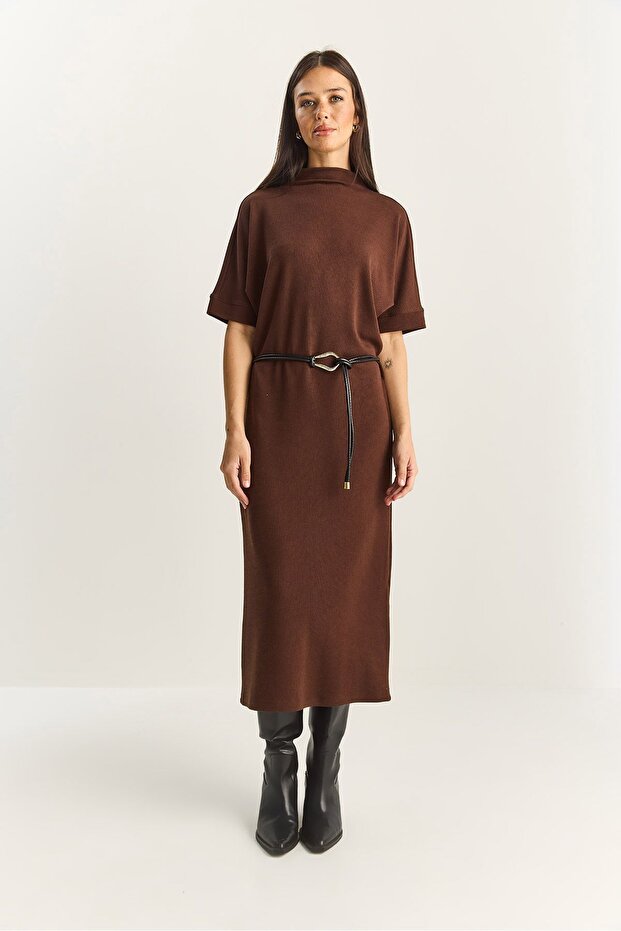 Rochie midi simplă LUCCI - 6