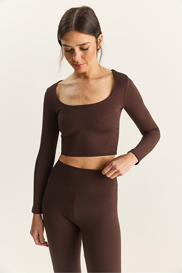 Top scurt LUCCI Basic - 2