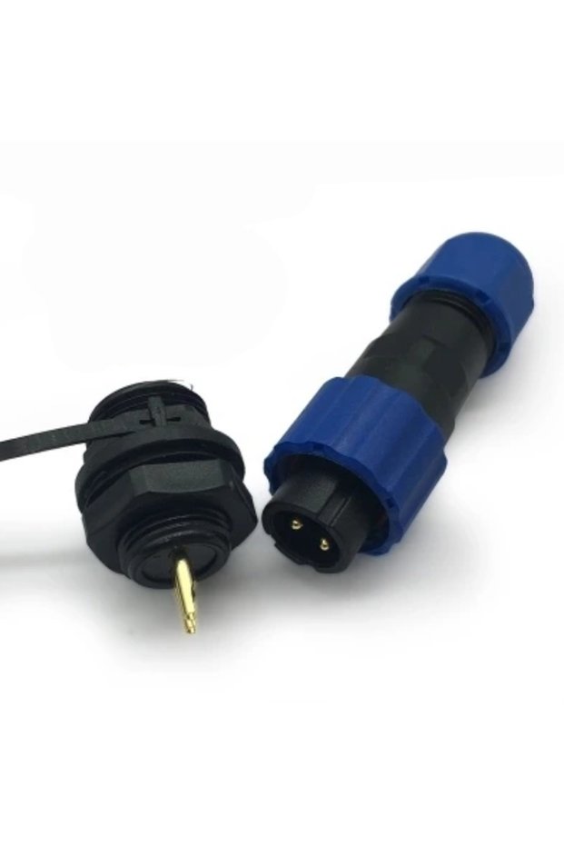 Conector impermeabil IP68 SP16, 2 pini