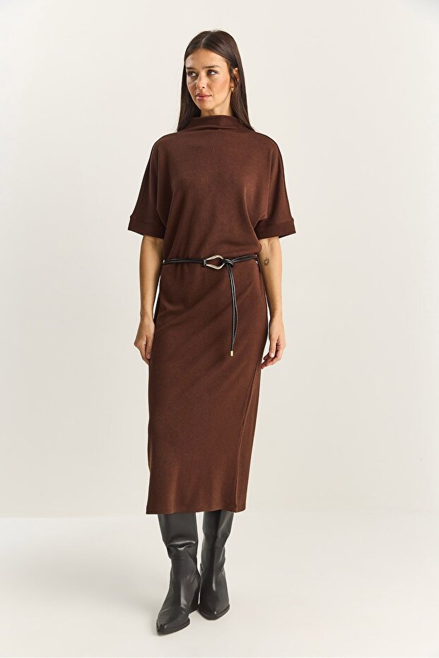 Rochie midi simplă LUCCI - 2