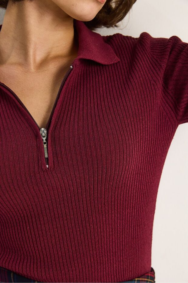 LUCCI pulovero e zip-esko kolcosa - 5