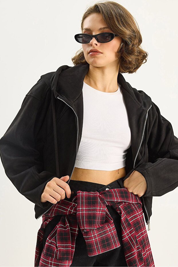 LUCCI jakna e zipasa e kapucasa - 1