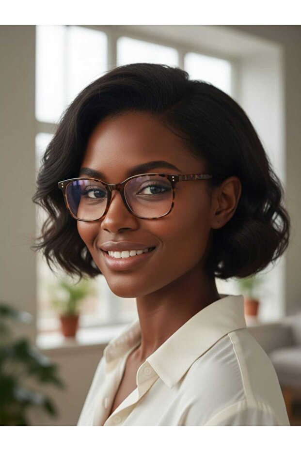 نظارات كبيرة الحجم مقاومة للضوء الأزرق ومتوافقة بصرياً - 3