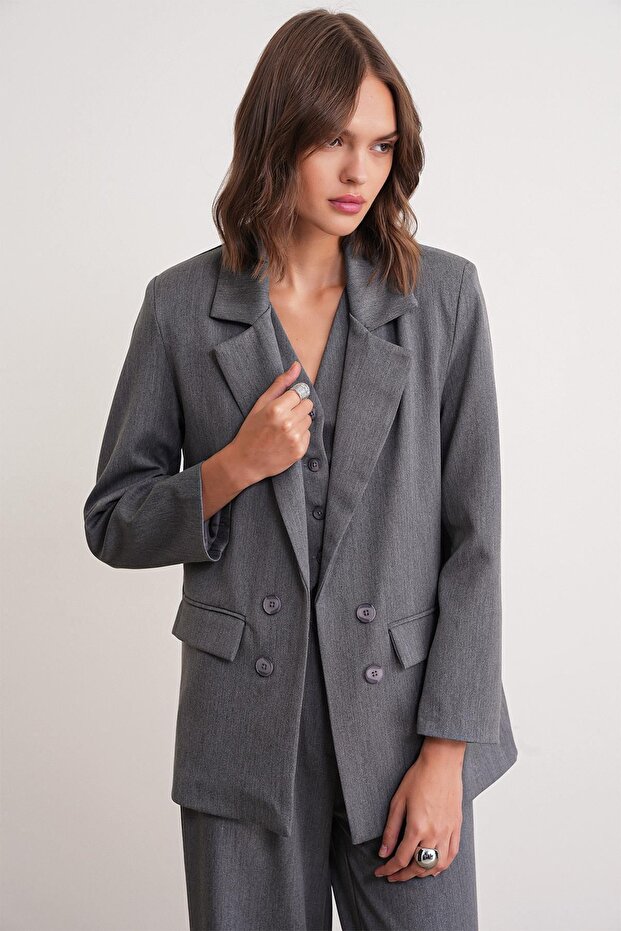 Mixray Suit Blazer - 4