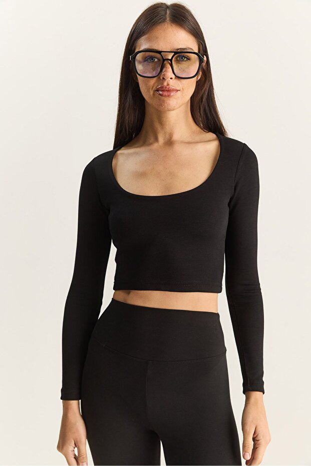 Top scurt LUCCI Basic - 1