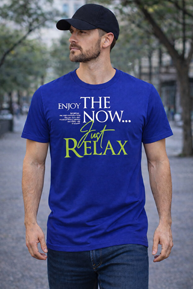 The Now Print Detailed Basic T-Shirt