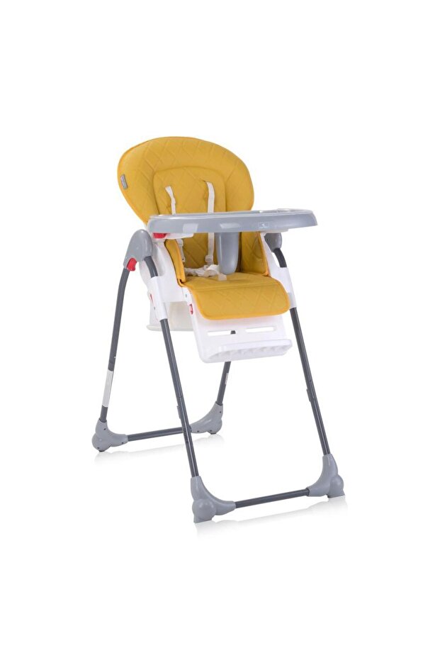Dulce Dining Chair, Adjustable, Lemon Curry Leather - 1