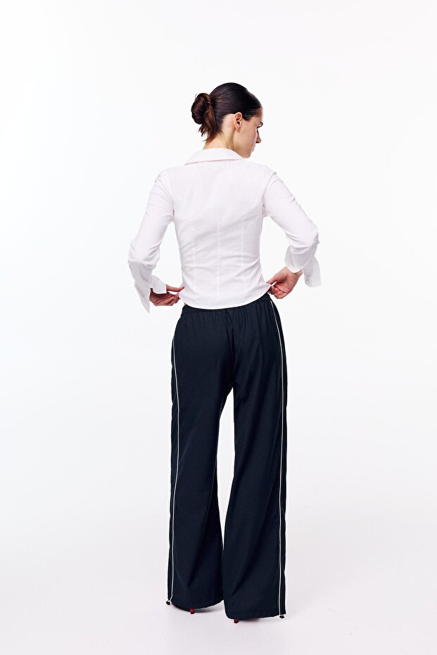 Kontrast spor pantolon - 3