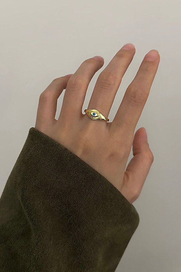 خاتم مينيلي أزرق قابل للتعديل - 1