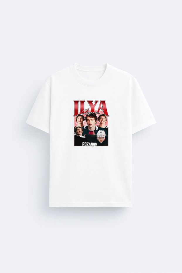 Heated Rivalry İlya Rozanov 81 Printed Crew Neck White T-Shirt T-Shirt