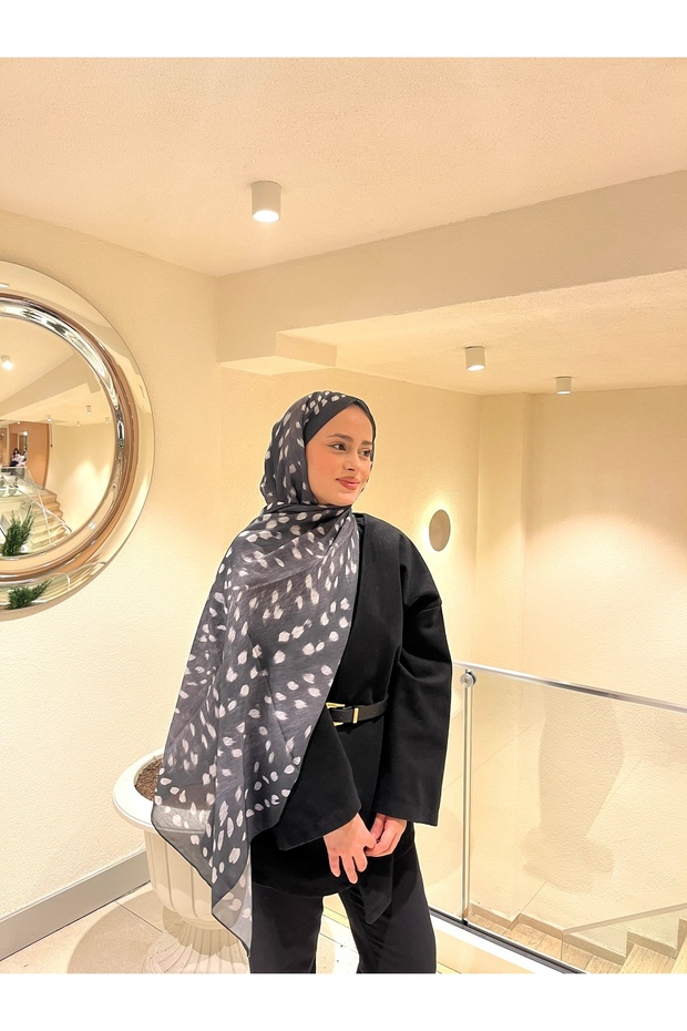 شال قطني ناعم منقوش من سيلان بامبي