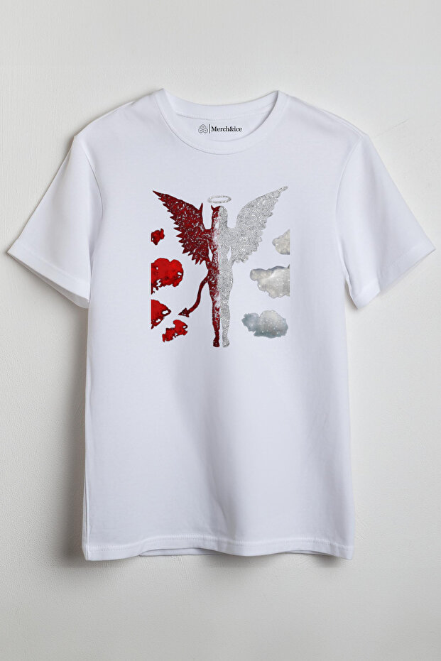 Two-In-One Women's Printed Unisex T-Shirt