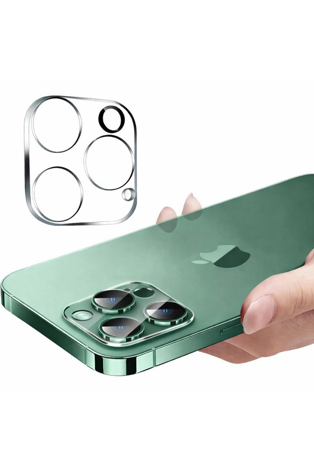 واقي عدسة الكاميرا الزجاجي الشفاف لهاتف iPhone 13 Pro Max