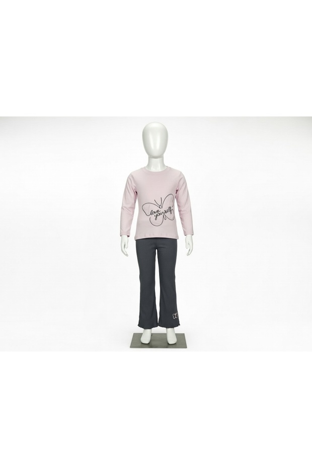 طقم ملابس للأطفال من قطعتين (علوي وسفلي) - 3