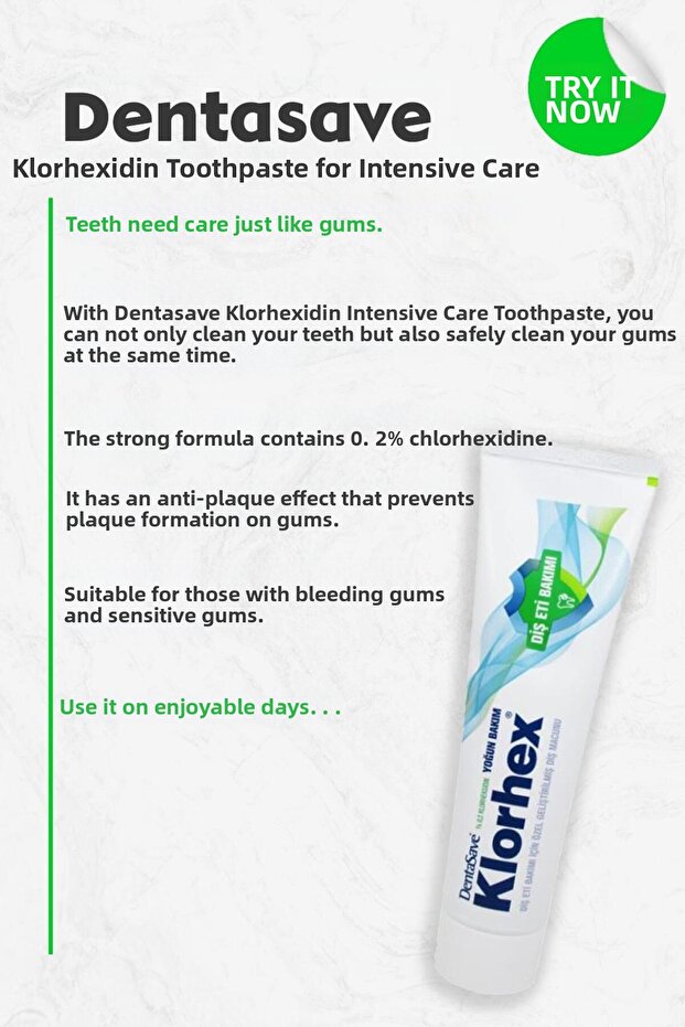 معجون أسنان كلورهيكس للعناية المركزة 75 مل - 2