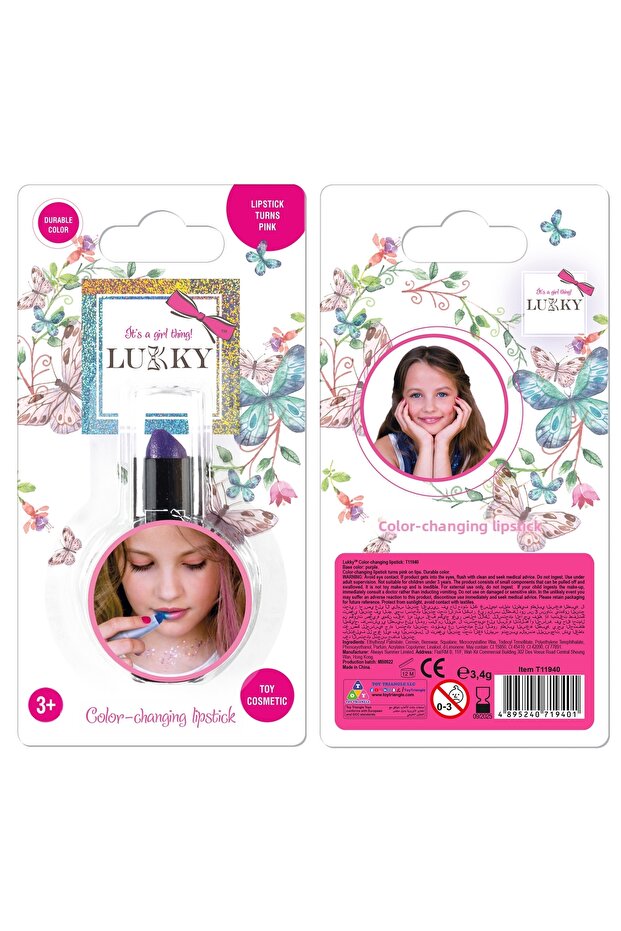 Lipstick Changing Turns Pink Base 0.12Oz (Lilac)