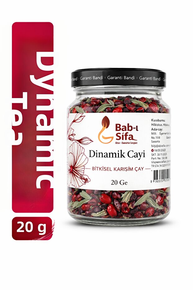 Ramazan Sahurda Dynamic & Energetic Herbal Mix Tea Hibiscus-Swallowberry-Rosehip 20 g