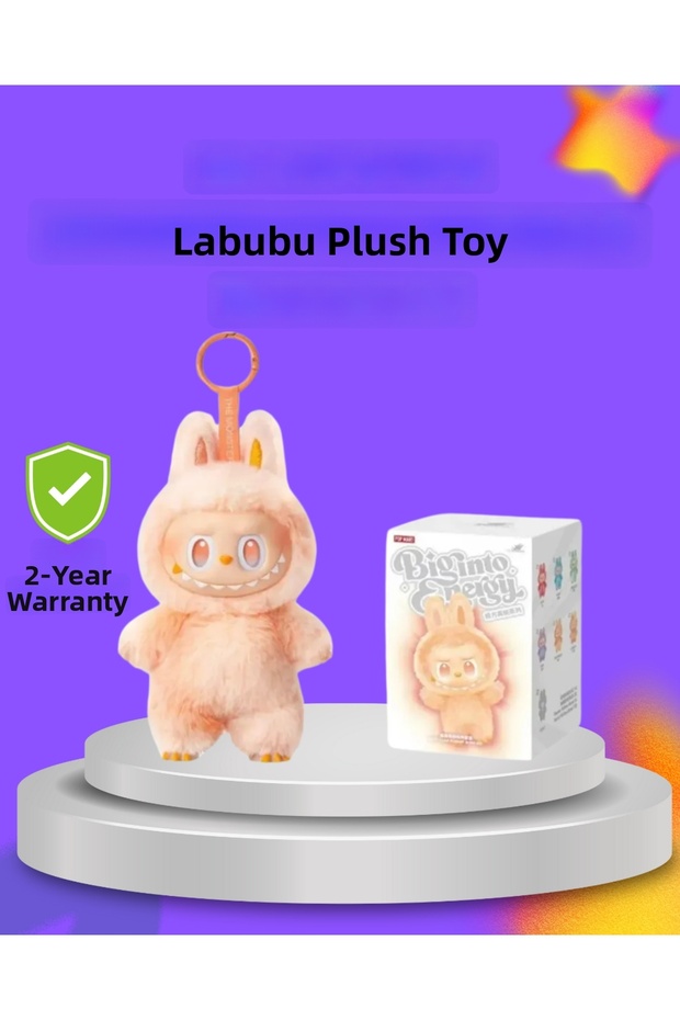 Collectible labubu figure - quality plush material new series