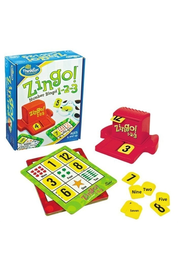 Zingo 1-2-3 Numbers 7703