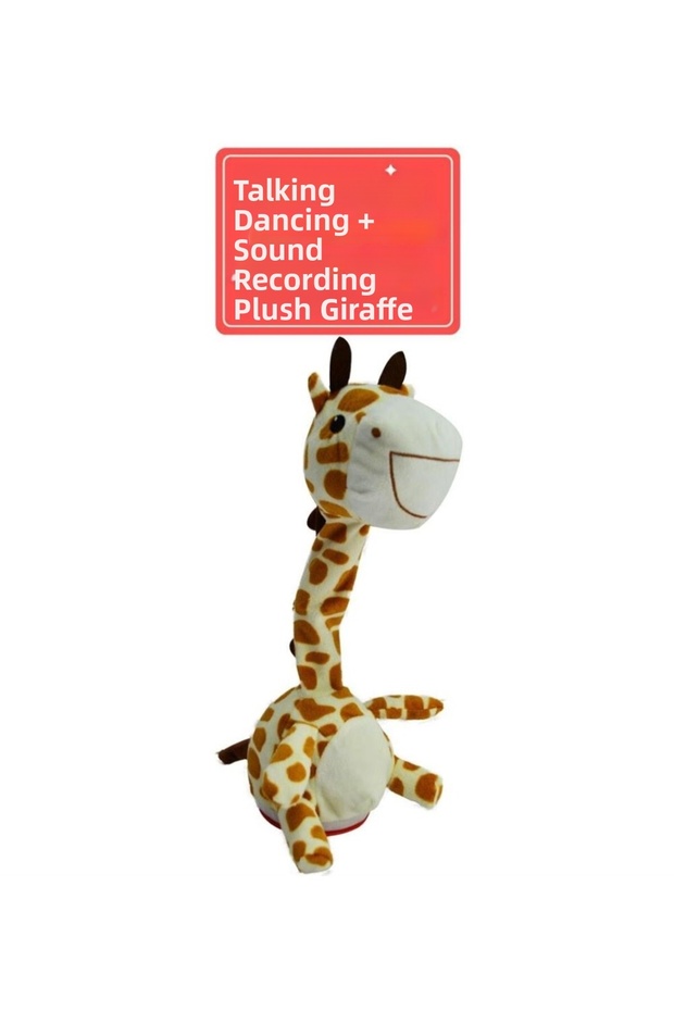 50109 40 cm talking surprised giraffe