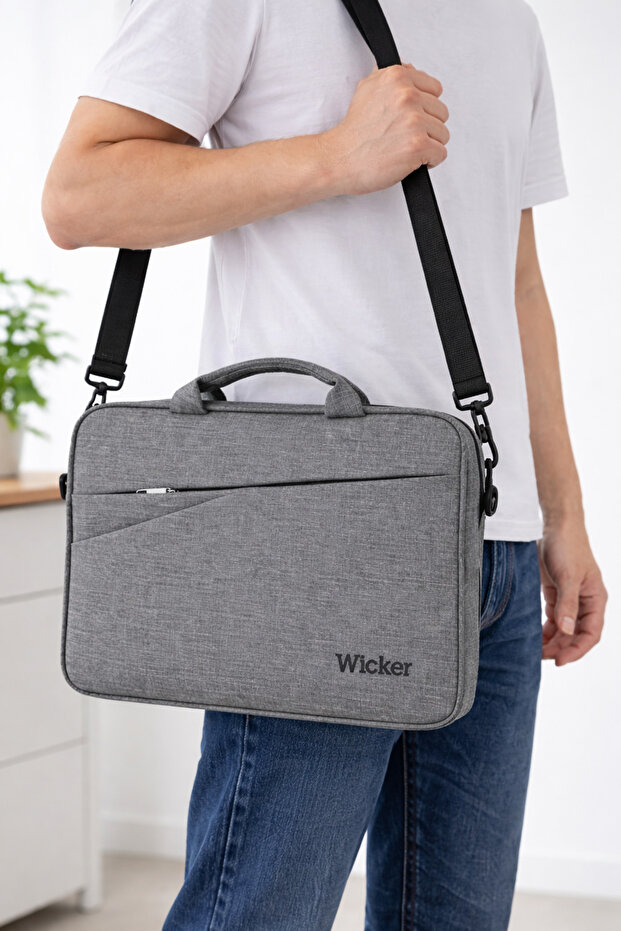 Wicker laptop çantası - 3