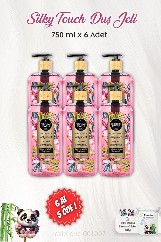 Eyüp Sabri Tuncer - 750 ml Silky Touch Shower Gel and ROSIE