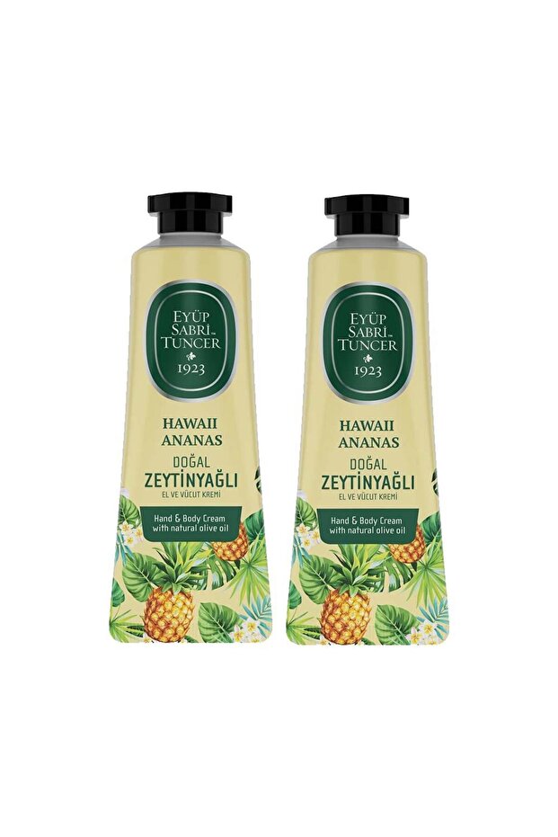 Hand and Body Cream Hawaiian Pineapple 50 ml X 2