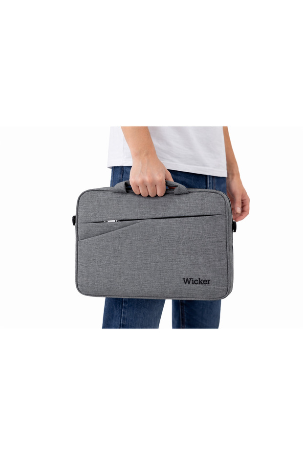 Wicker laptop çantası - 2