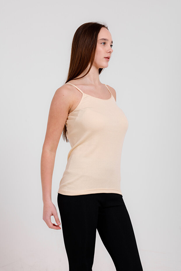 3 Πακέτο Basic String Strap Tank Top - 4