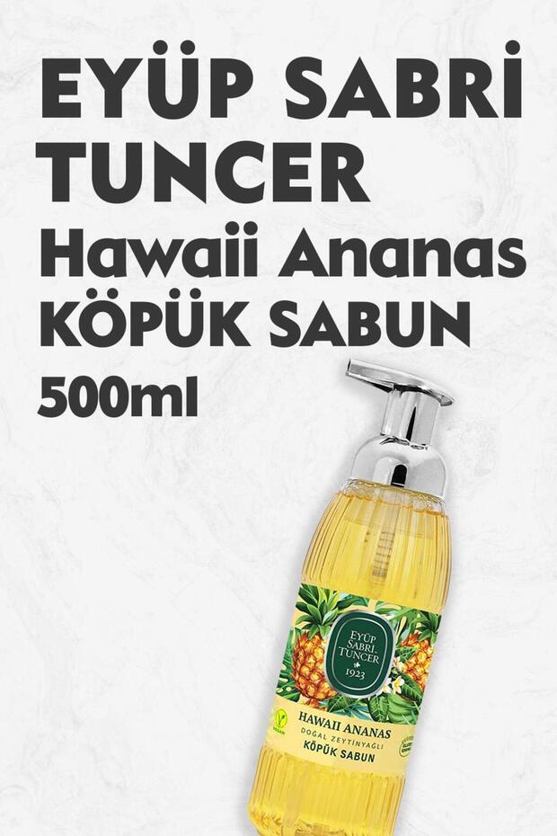 Hawaiian Pineapple Natural Olive Oil Foam Soap with Olive Oil 500 ml