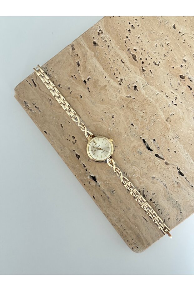 Electra Gold Sarı Saat - 1