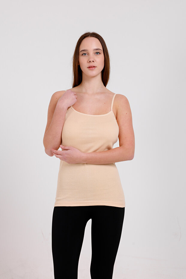 Giysem 3'lü Basic İp Askılı Atlet - 5