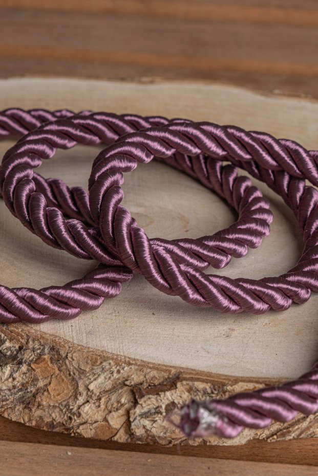 10 mm Braided Cord Rope Cord – Bamboo Cord Rope (1 Meter), Supla Runner & Curtain Accessory Making