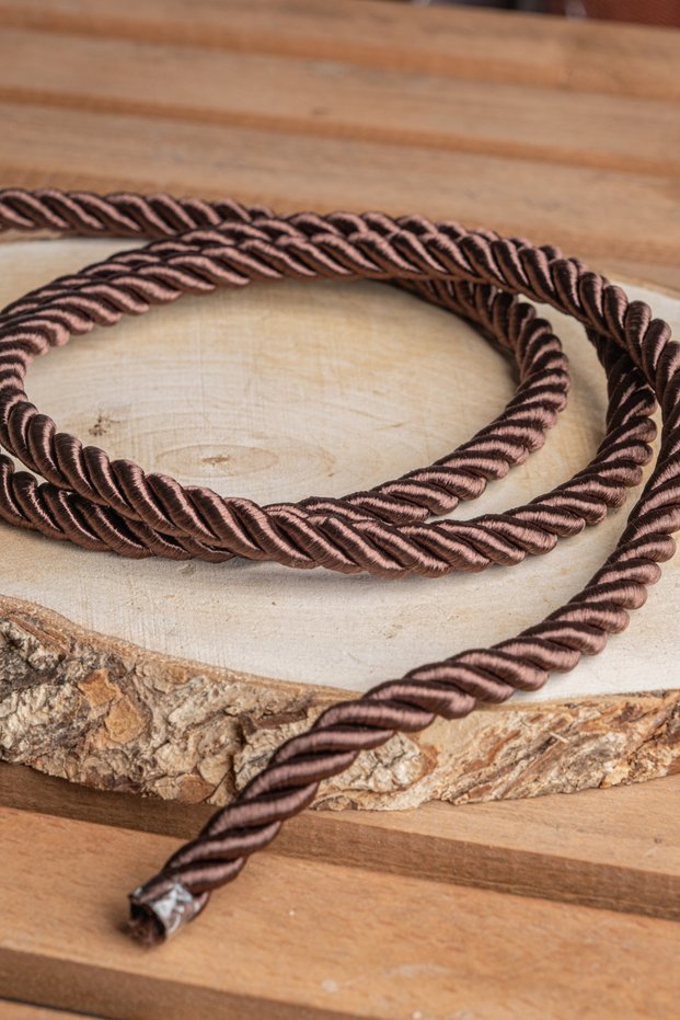 10 mm Braided Cord Rope Cord – Bamboo Cord Rope (1 Meter), Supla Runner & Curtain Accessory Making