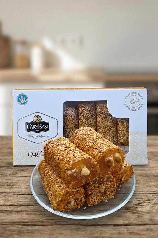 Sesame and Walnut Stringed Candy 500 Grams