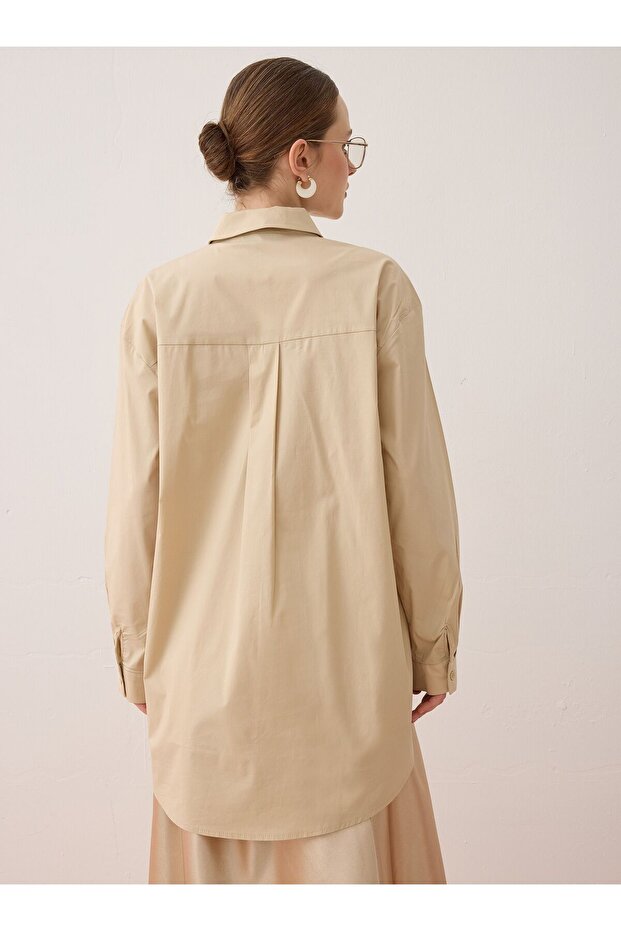 Bluz / Gömlek - Bej - - 6