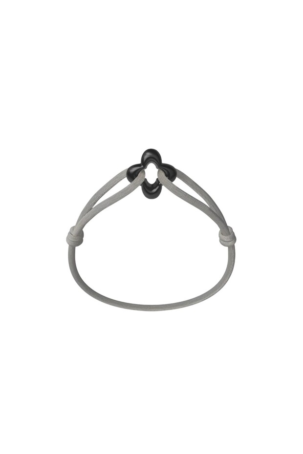Black Clover Cord Bracelet