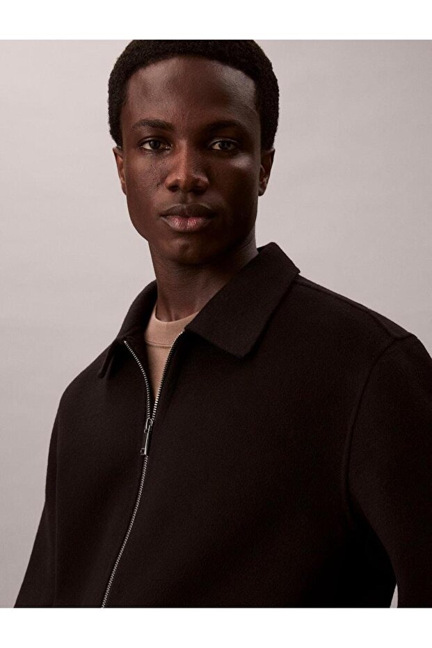 LS SOLID WOOL SHORT FZ JKT - 5