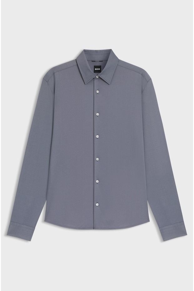 Esnek Normal Kalıp Gömlek - 6